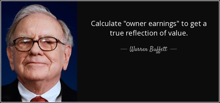 Thu nhập Chủ sở hữu – Phương pháp định giá của Warren Buffett